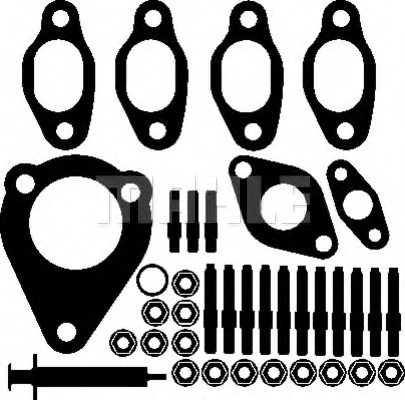 MAHLE ORIGINAL 030 TA 15186 000 Mounting Kit, charger